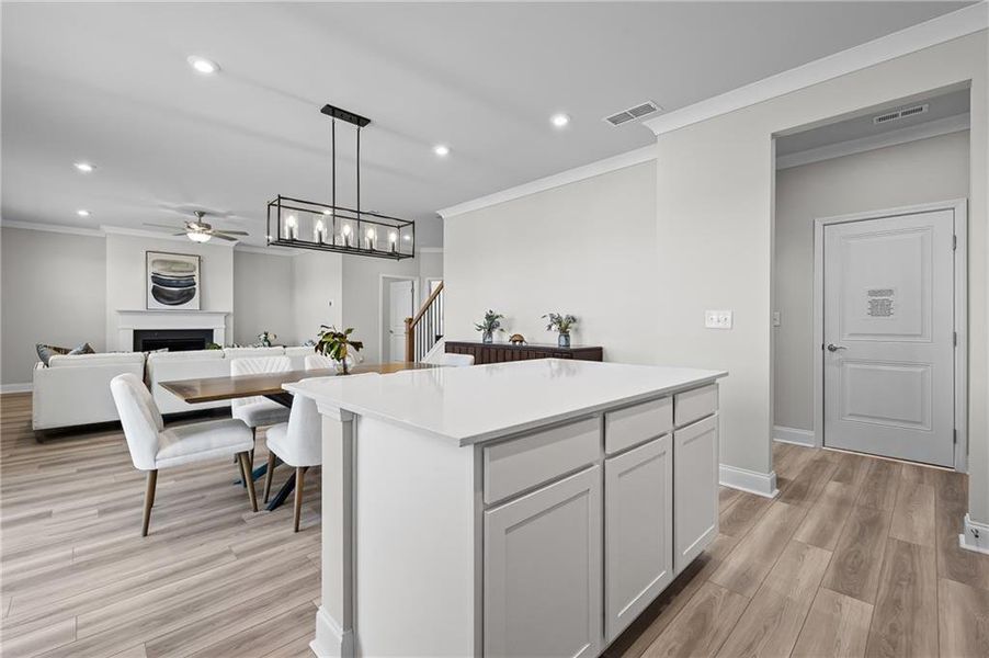Furnished interior view inside a new home in Overland, Locust Grove (Image 7).