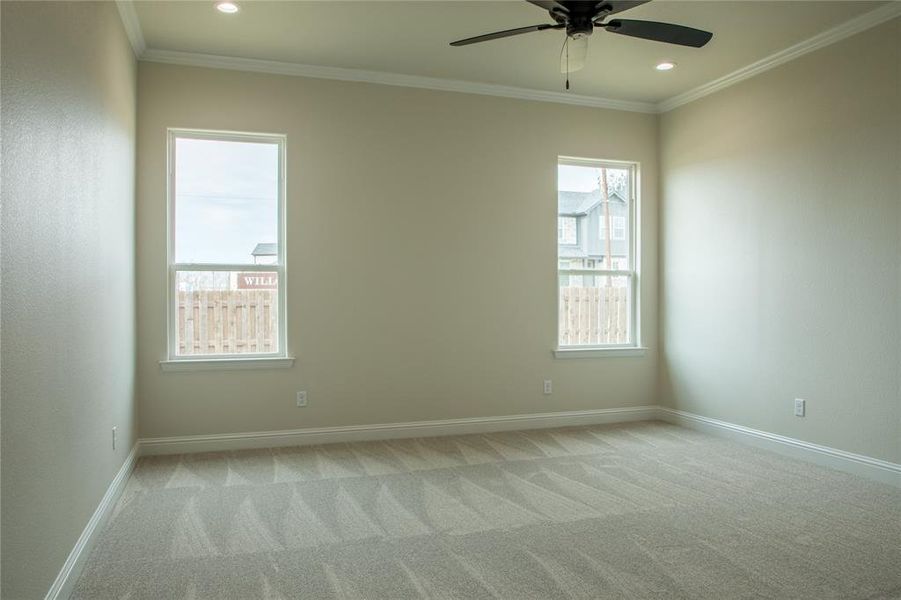Spacious, unfurnished interior of a new home in , Willow Park (Image 25).