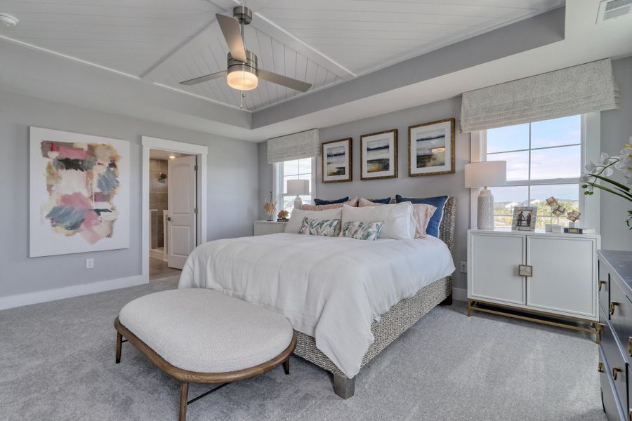 Furnished interior view inside a new home in , Summerville (Image 33).