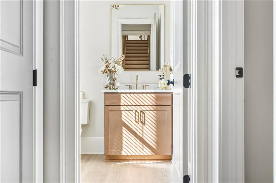 Furnished interior view inside a new home in , Marietta (Image 34).