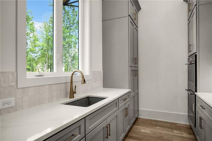 Furnished interior view inside a new home in , Newnan (Image 48).