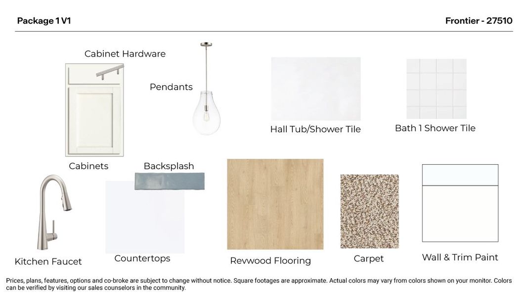 Materials commonly used for homes built from the The Redwood II by D.R. Horton in Frontier, Mustang Ridge (Image 4).