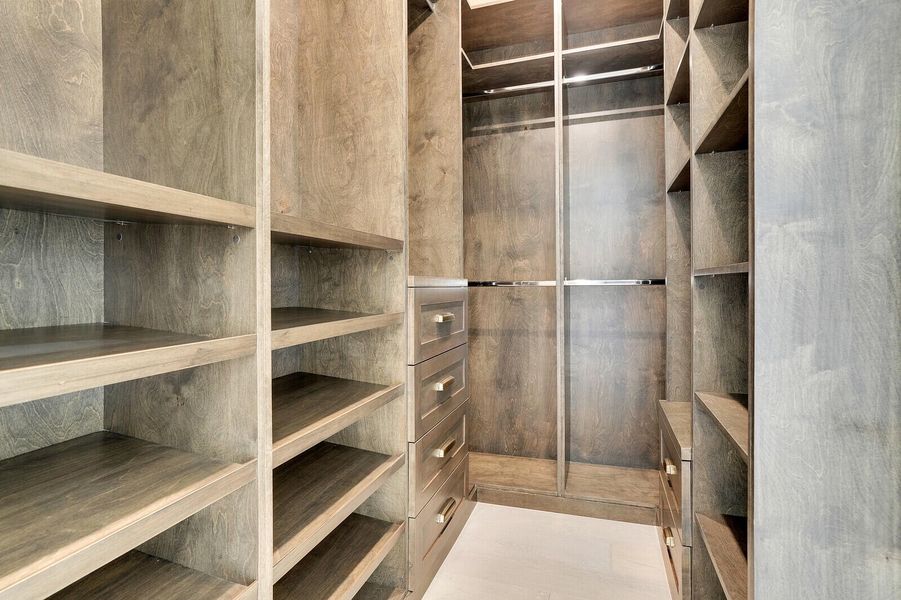 Primary Closet One Primary Closet One