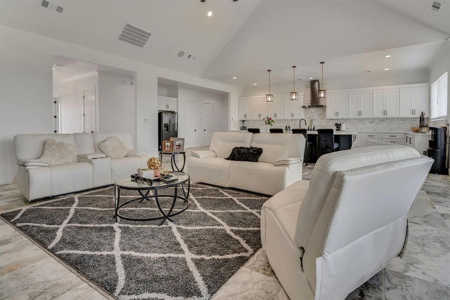 Furnished interior view inside a new home in , Krum (Image 28). Furnished interior view inside a new home in , Krum (Image 28).