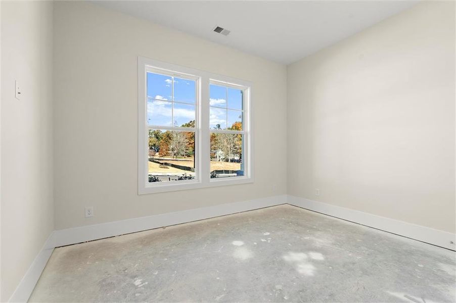 In-progress construction of a new home in Hillgrove Preserve, Powder Springs, GA (Image 38).