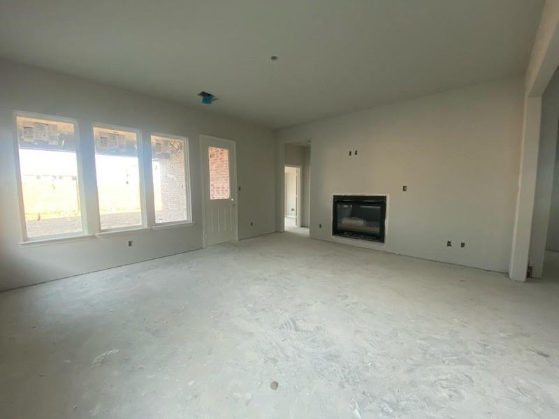 In-progress construction of a new home in Morningstar, Aledo, TX (Image 10).