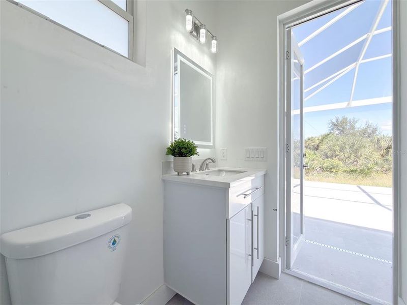 Furnished interior view inside a new home in , Port Charlotte (Image 29).