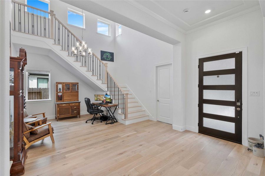 Furnished interior view inside a new home in , Conroe (Image 38). Furnished interior view inside a new home in , Conroe (Image 38).