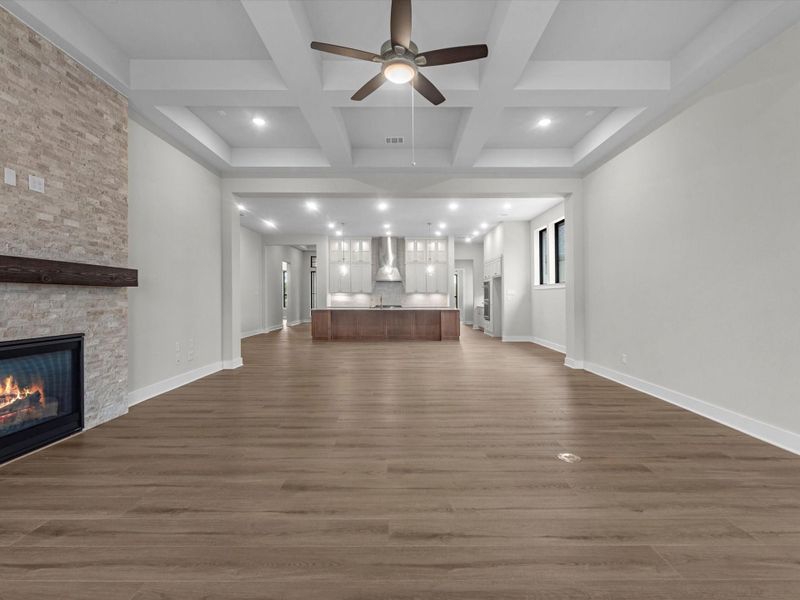 Spacious, unfurnished interior of a new home in Woodson’s Reserve, Spring (Image 15).