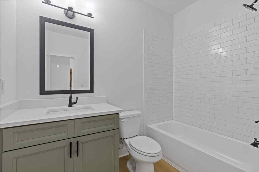 Furnished interior view inside a new home in , Covington (Image 9).