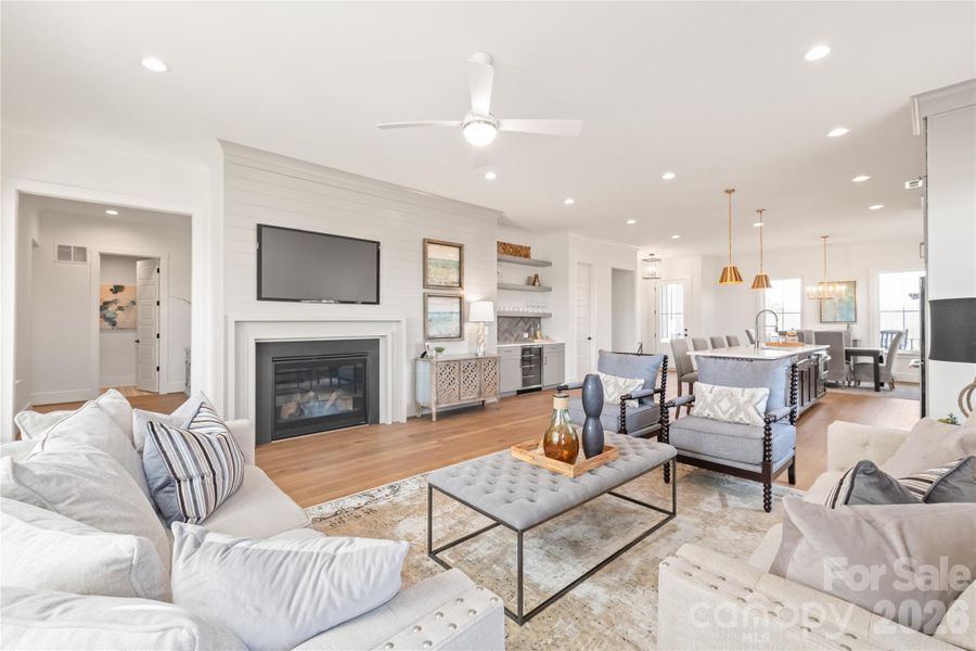 Furnished interior view inside a new home in , Davidson (Image 14).
