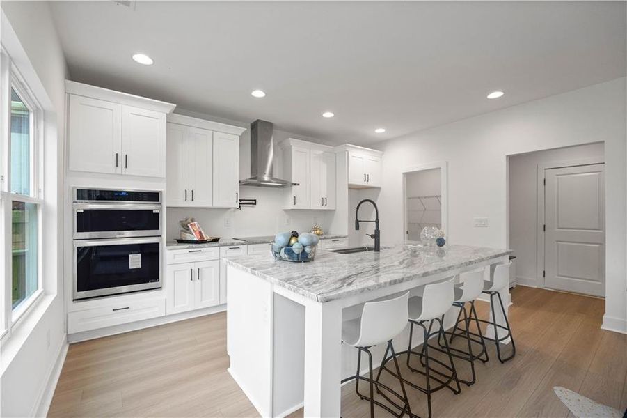 Furnished interior view inside a new home in , Atlanta (Image 49).