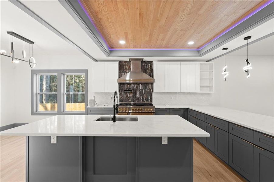 Furnished interior view inside a new home in , Decatur (Image 10).