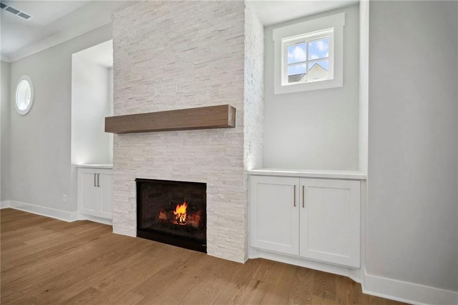 Furnished interior view inside a new home in , Woodstock (Image 12).