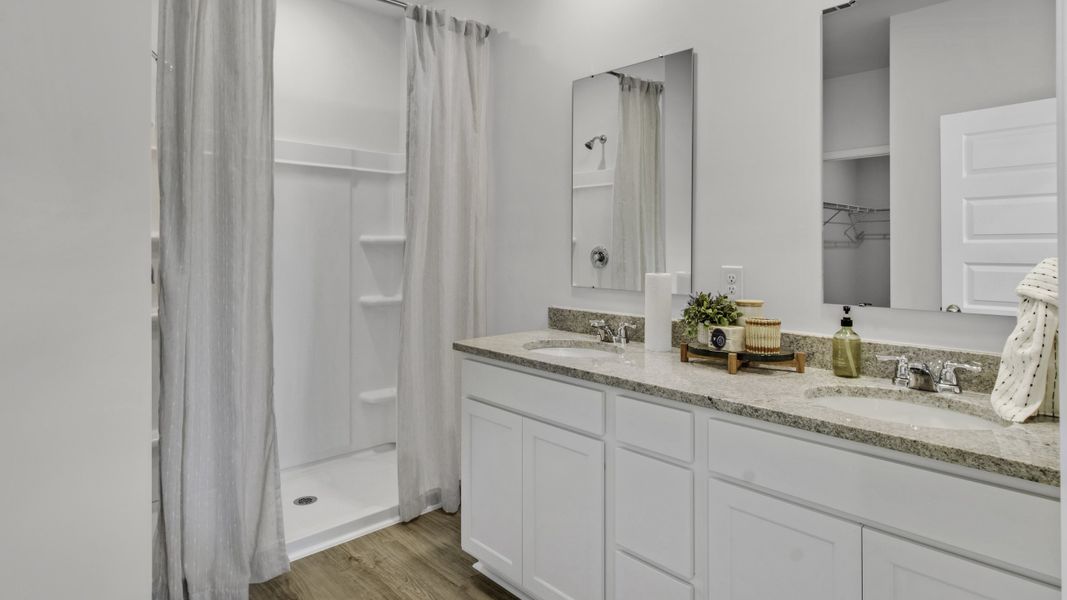 Furnished interior view inside a new home in Bailey Park, Fayetteville (Image 32).