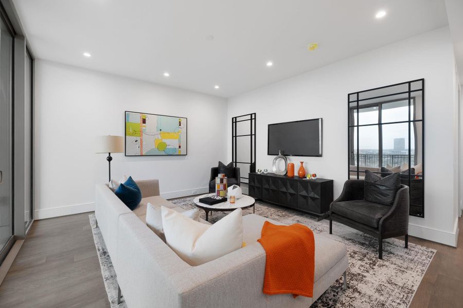 Alternate view of living room. (Sample of another model) Alternate view of living room. (Sample of another model)