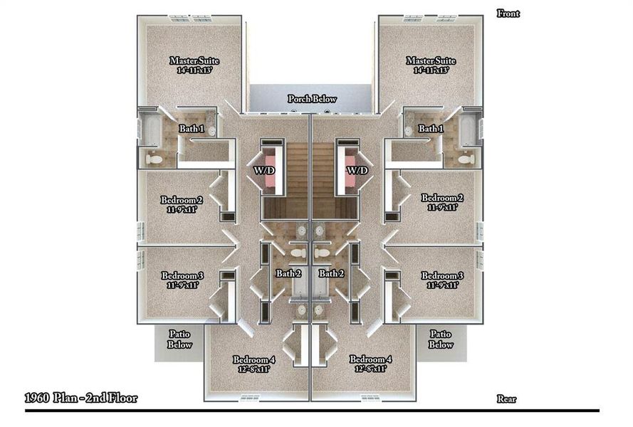 Second Floor Floorplan