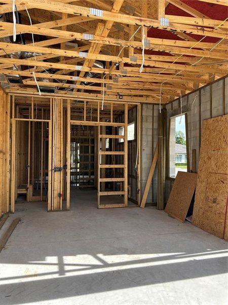 In-progress construction of a new home in College Park, Orlando, FL (Image 11).