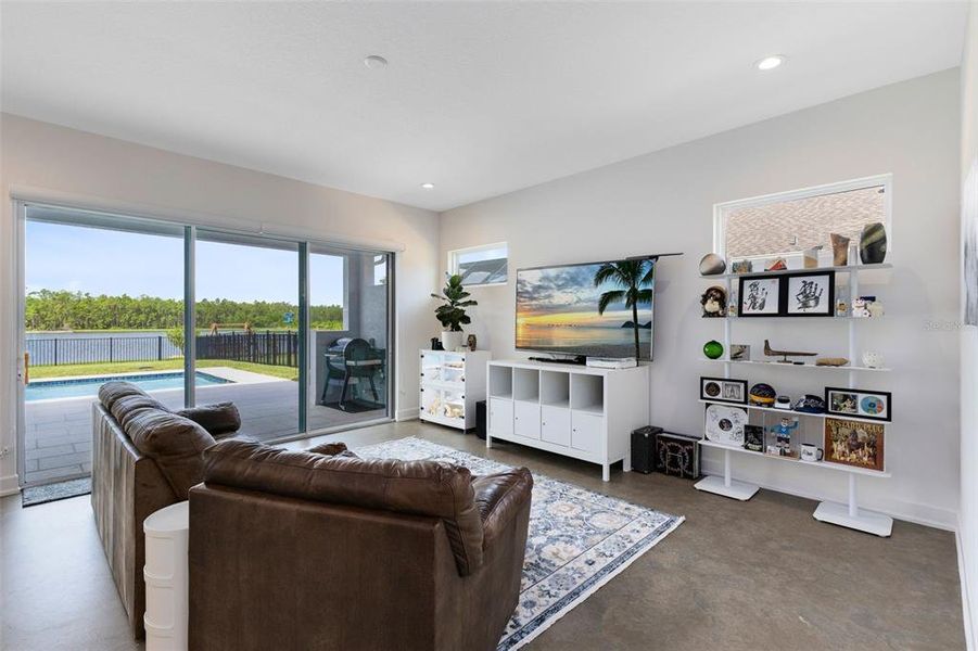 Furnished interior view inside a new home in , Daytona Beach (Image 13).