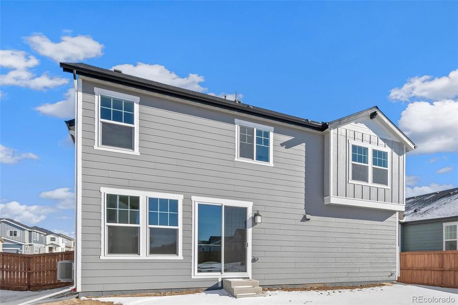 Exterior details and patio area of a home in Farmlore, Brighton (Image 4).