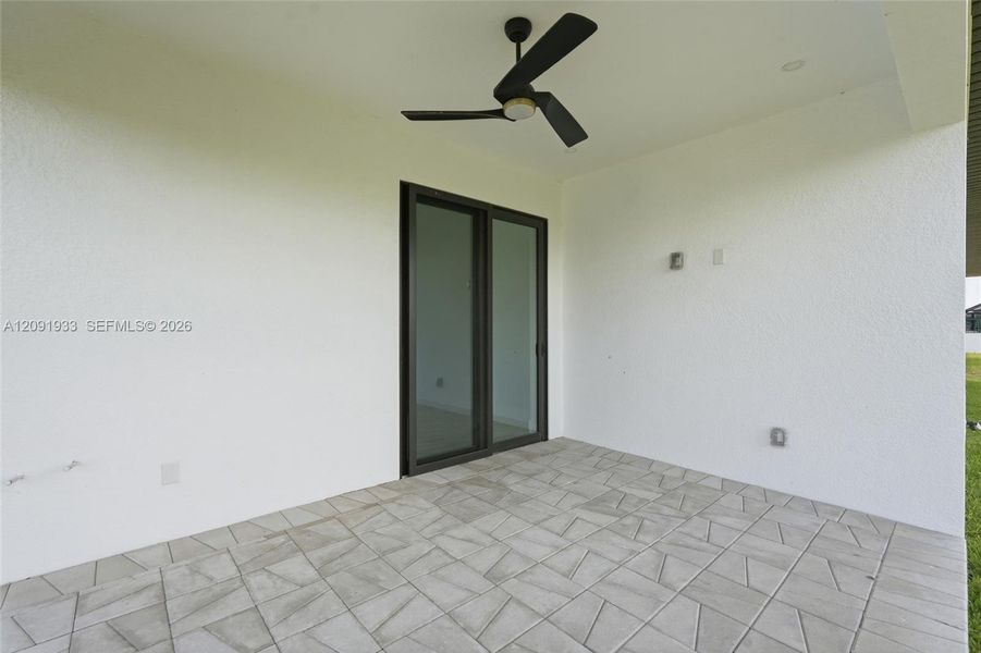 Exterior details and patio area of a home in , Cape Coral (Image 3). Exterior details and patio area of a home in , Cape Coral (Image 3).