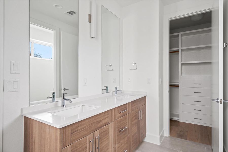 Furnished interior view inside a new home in , Austin (Image 8). Furnished interior view inside a new home in , Austin (Image 8).