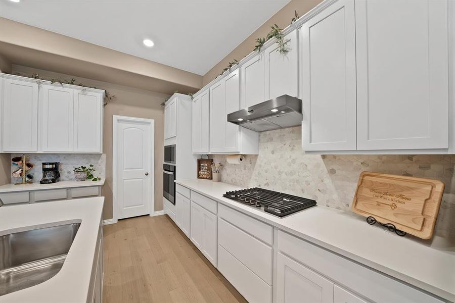 Furnished interior view inside a new home in , Princeton (Image 7).