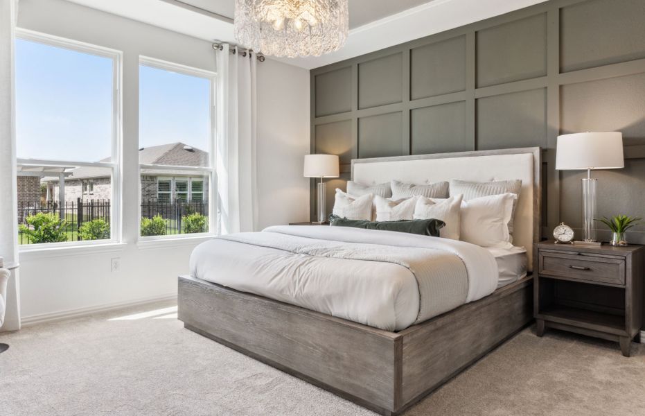 Furnished interior view inside a new home in Del Webb at Legacy Hills, Celina (Image 3). Furnished interior view inside a new home in Del Webb at Legacy Hills, Celina (Image 3).