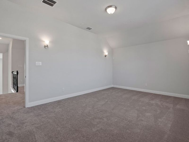 Representative unfurnished interior of a home built from the Weston by Landon Homes in East Village - Classic Series, Frisco (Image 36). Representative unfurnished interior of a home built from the Weston by Landon Homes in East Village - Classic Series, Frisco (Image 36).