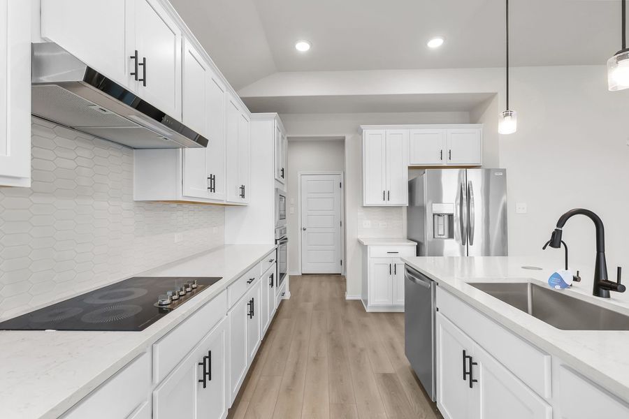 Representative furnished interior of a home built from the The Sequoia A by Davidson Homes LLC in Hickory Ridge, Elmendorf (Image 7).