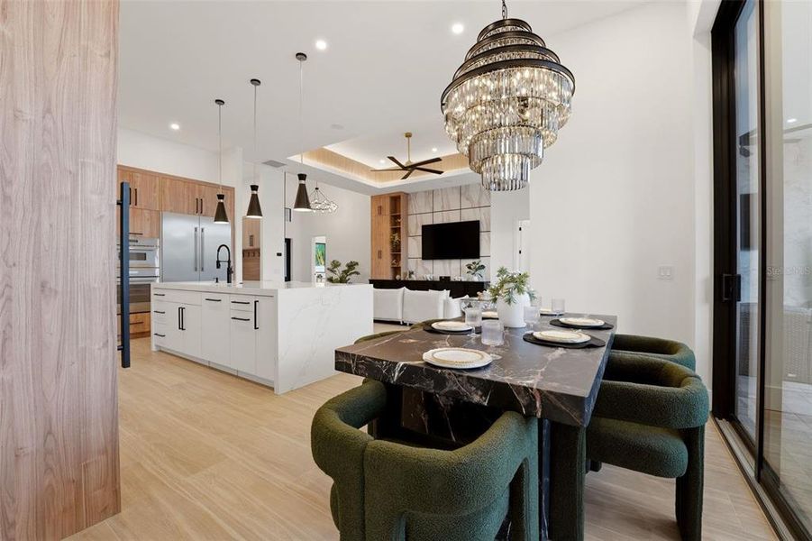 Furnished interior view inside a new home in , Sarasota (Image 12).