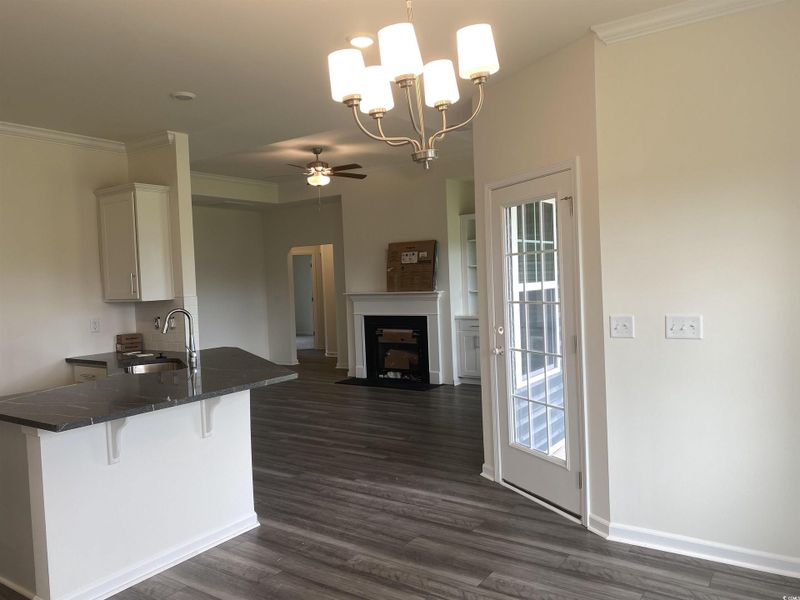 Furnished interior view inside a new home in Oak Hollow, Longs (Image 6).