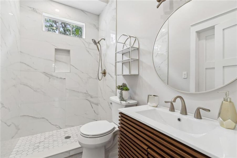 Furnished interior view inside a new home in , Pine Lake (Image 44).