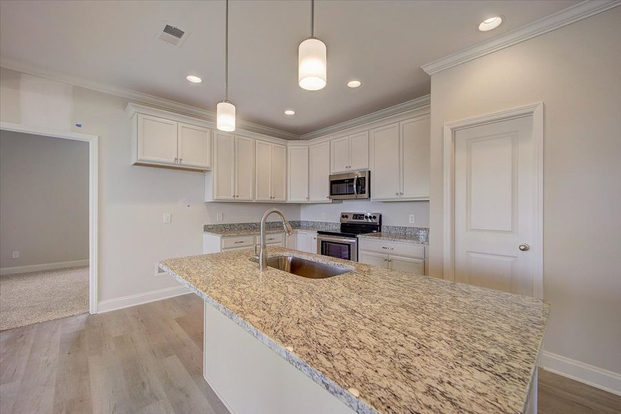 Representative furnished interior of a home built from the Oakland by SK Builders in Blue Ridge Trail, Fountain Inn (Image 22).