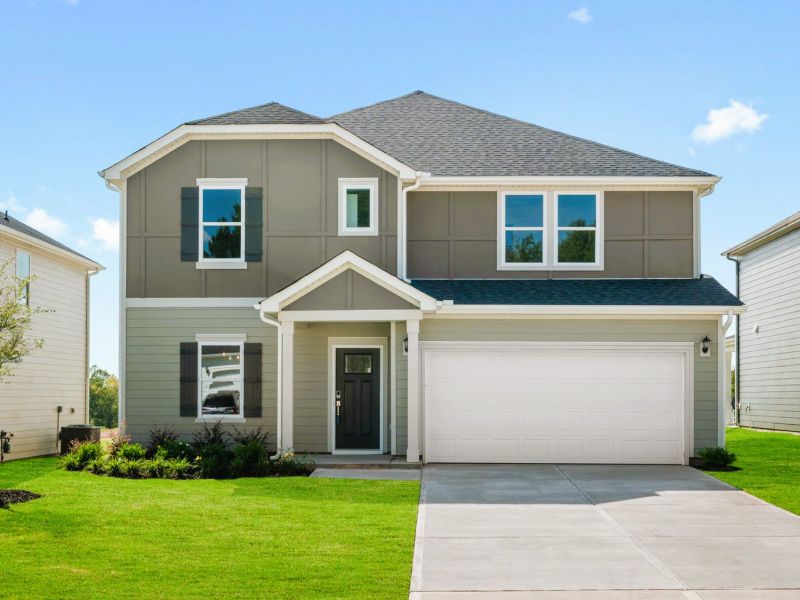 Front exterior of a home in the Riverwood Farm community, located in Piedmont, SC (Image 17).