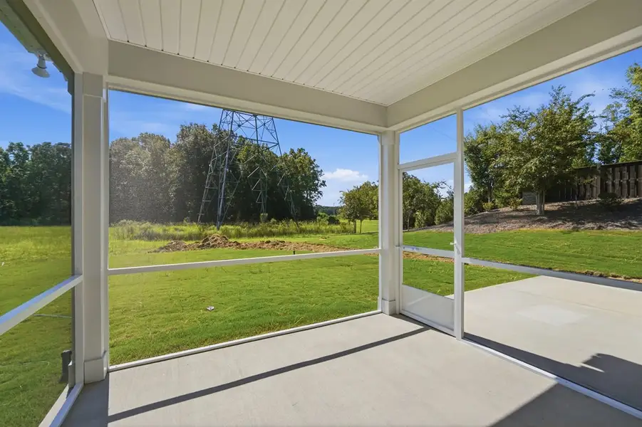 Exterior details and patio area of a home in Esplanade at Northgate, Indian Trail (Image 3).