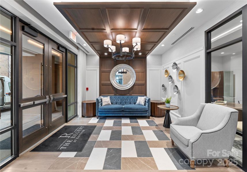 Furnished interior view inside a new home in The Regent at Eastover, Charlotte (Image 31).