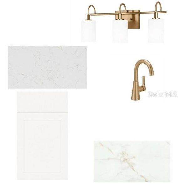 Sample of building materials used in homes in Lakeview Crossing – Tradition Series, Sarasota (Image 5).