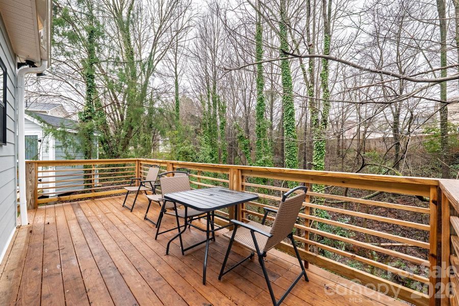Exterior details and patio area of a home in , Charlotte (Image 25).