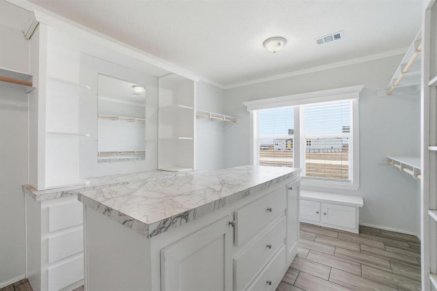 Furnished interior view inside a new home in , Hawley (Image 4).