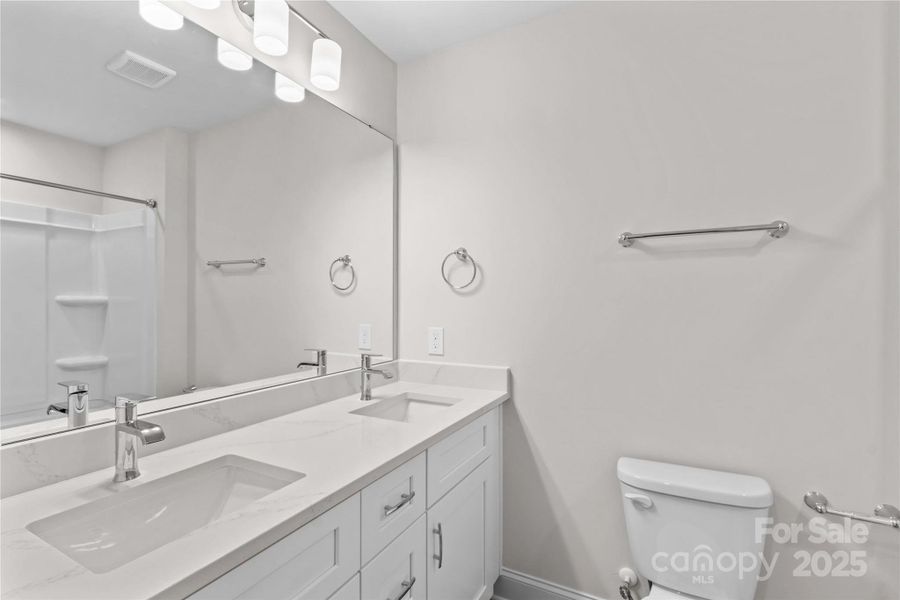 Furnished interior view inside a new home in , Statesville (Image 12).