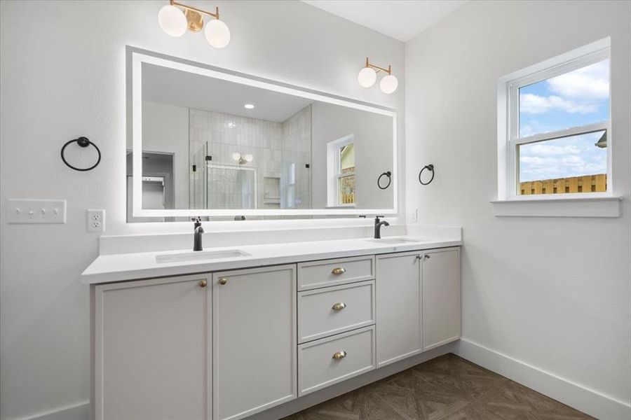 Furnished interior view inside a new home in , Lindale (Image 11).