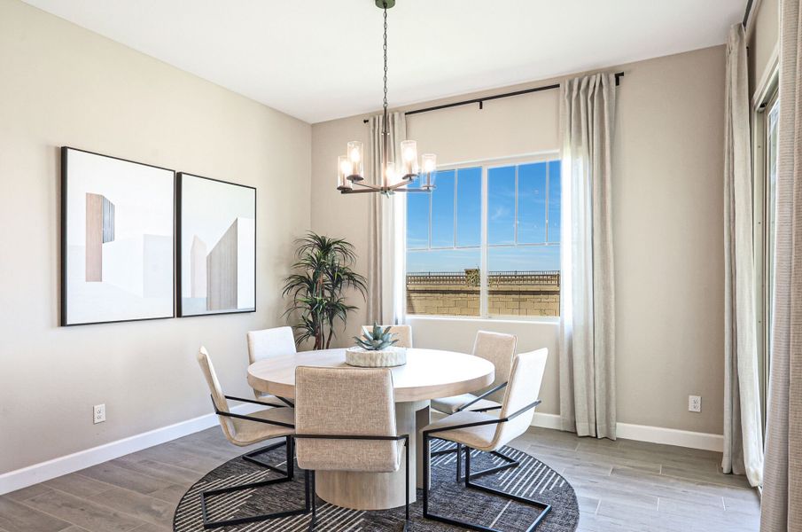 Representative furnished interior of a home built from the Kelly by Mattamy Homes in Empire Pointe, Queen Creek (Image 17).