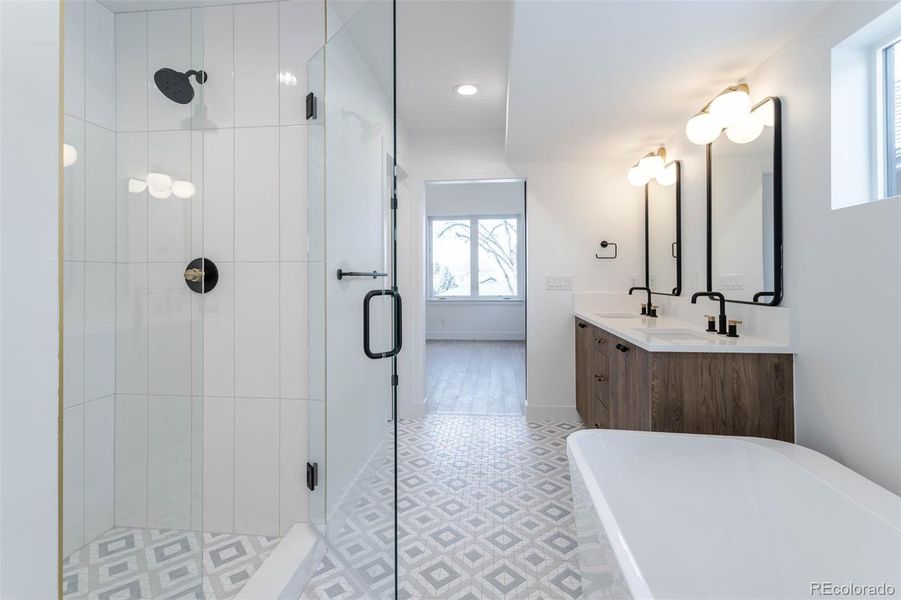 Furnished interior view inside a new home in , Denver (Image 14). Furnished interior view inside a new home in , Denver (Image 14).