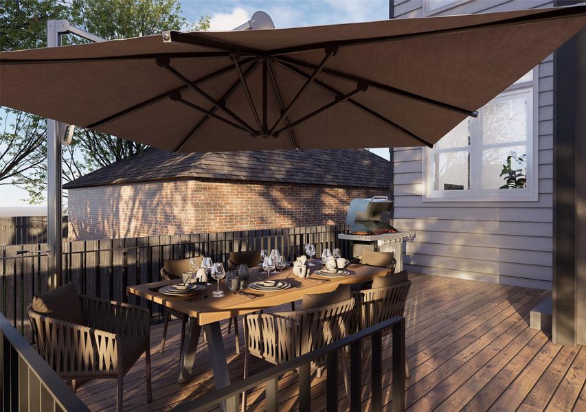 This rendering showcases how thoughtfully layered zones — from pool deck to fire pit — could redefine everyday luxury. A visual invitation to imagine how this home’s backyard might come to life.