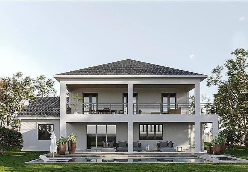 Front exterior of a new home in , Port Charlotte, FL, highlighting curb appeal (Image 1).