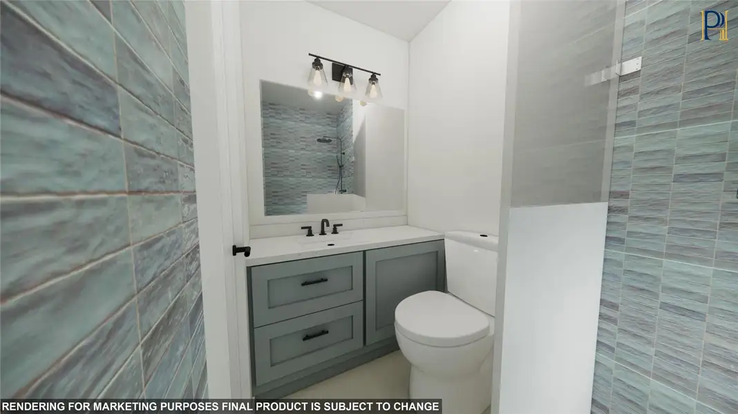 Furnished interior view inside a new home in , Houston (Image 4).