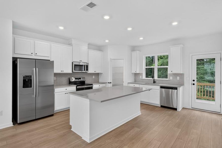 Furnished interior view inside a new home in Somerset at Veterans Memorial, Mableton (Image 16).