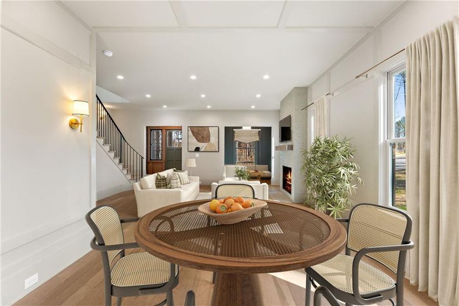 Furnished interior view inside a new home in , Chattahoochee Hills (Image 14).