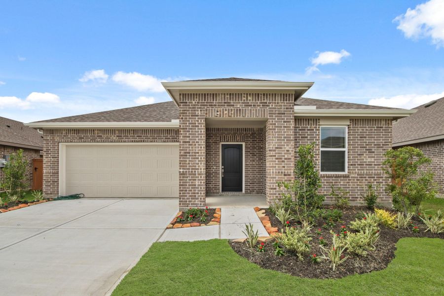 Lovely Daffodil IV design by K. Hovnanian Homes in elevation SA built in Aspire at River Ranch Trails. Lovely Daffodil IV design by K. Hovnanian Homes in elevation SA built in Aspire at River Ranch Trails.